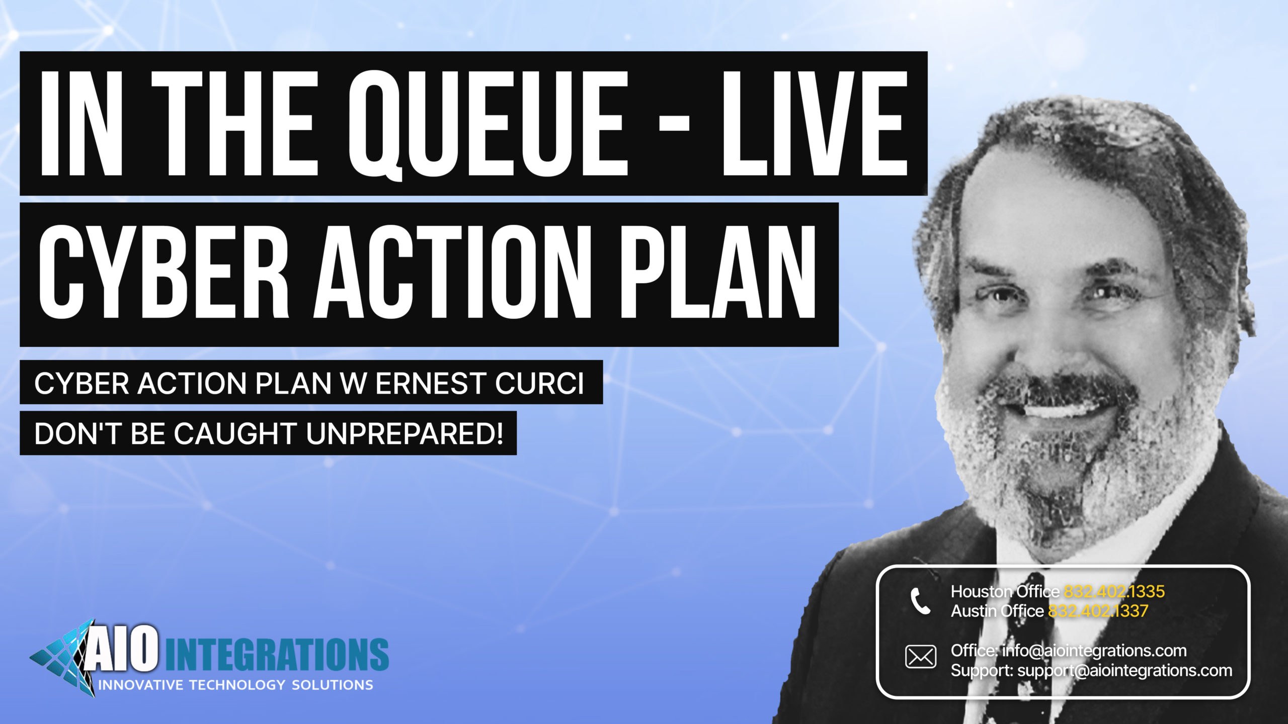 In the Queue, Live, 1/9/2024 | Building a Cyber-security Plan